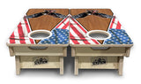Mini Cornhole Boards - Eagle Triangle Wood