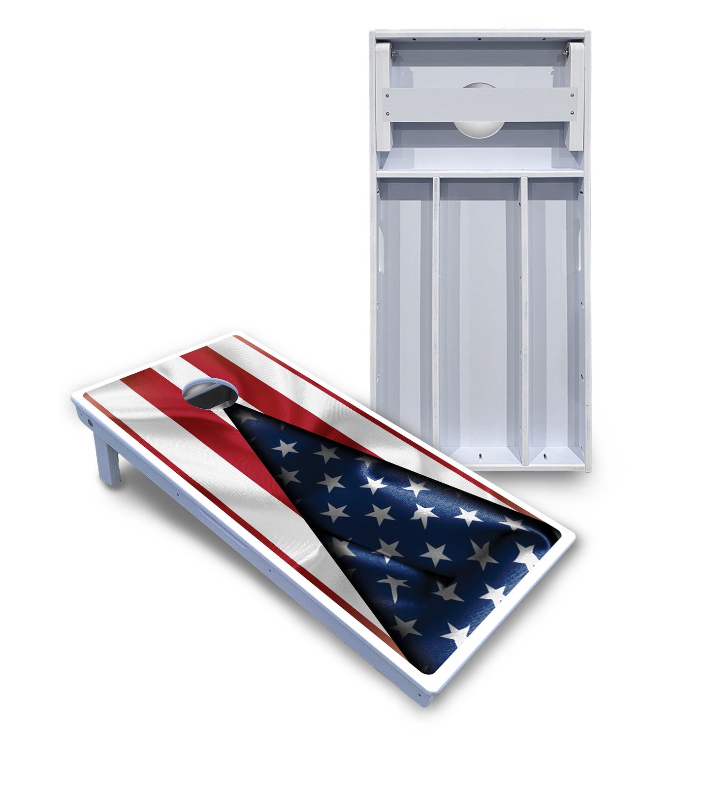 American Flag630 Cornhole Boards - All Weather Series