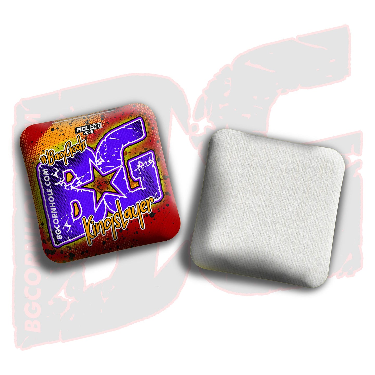 BG Cornhole 2026 Multiple Bag Models  “GRIME TIME” - ACL Pro Stamped Cornhole Bags - SET OF 4 BAGS