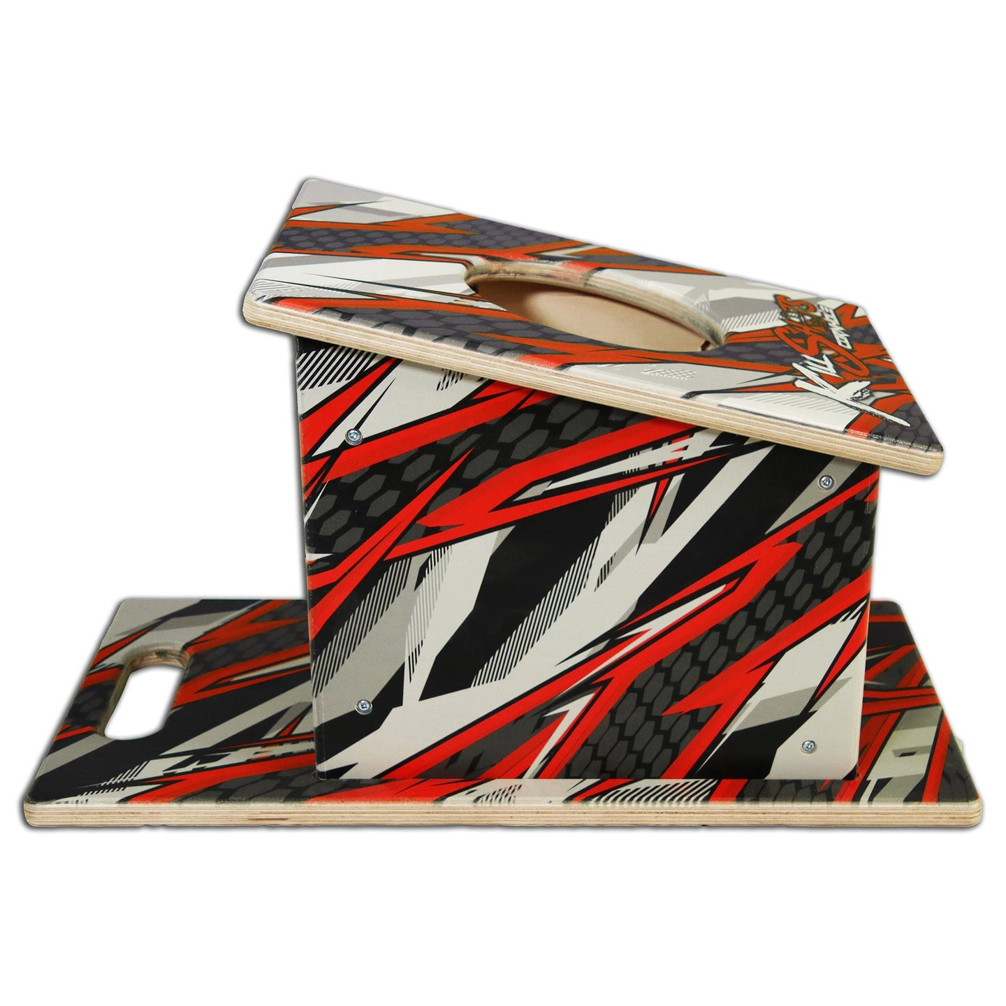 Killshots Cornhole Direct-Printed Pro Grade "Shooters" Airmail Training Box