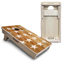 Mini Cornhole Boards - Large Stars & Stripes