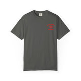 BG Cornhole Red Wavy Badgodz Unisex Tee - Multiple Colors