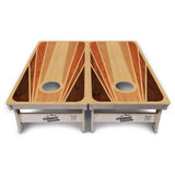 Retro Wood Cornhole Boards - Professional Tournament Series