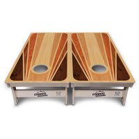 Retro Wood Cornhole Boards - Professional Tournament Series