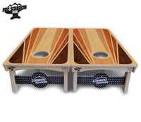 Retro Wood Cornhole Boards - Pro Solution Elite Series