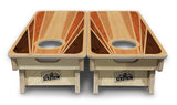 Mini Cornhole Boards - Retro Wood