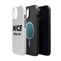 NICE Throw Shop Magnetic iPhone Case – Durable MagSafe® Cover (Supports Multiple Models)