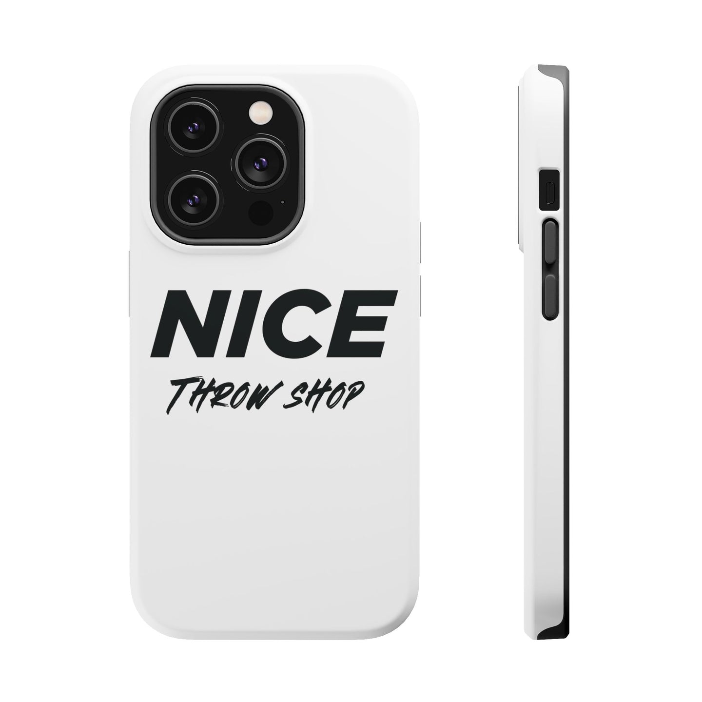 NICE Throw Shop Magnetic iPhone Case – Durable MagSafe® Cover (Supports Multiple Models)