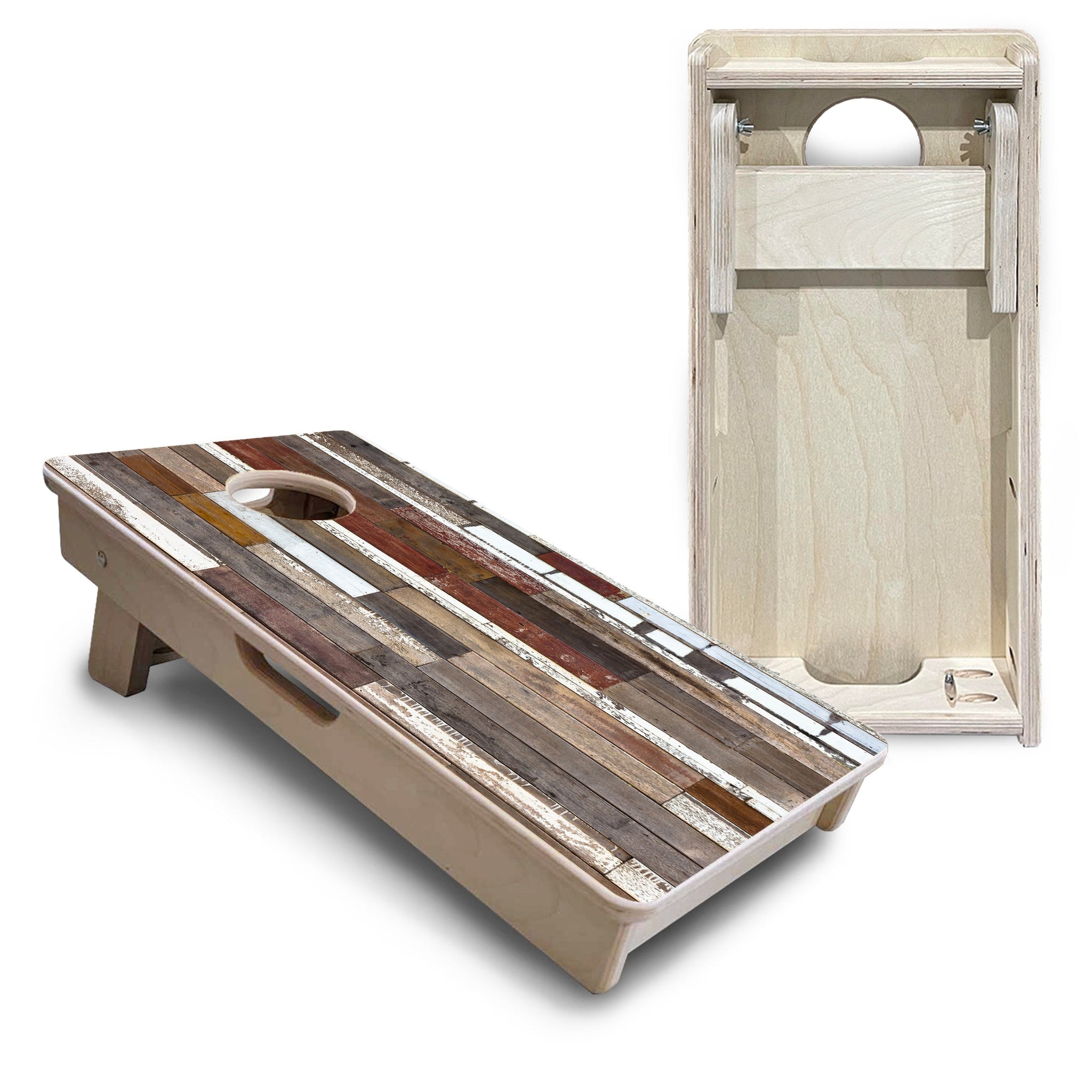 Mini Cornhole Boards - Colorful Planks