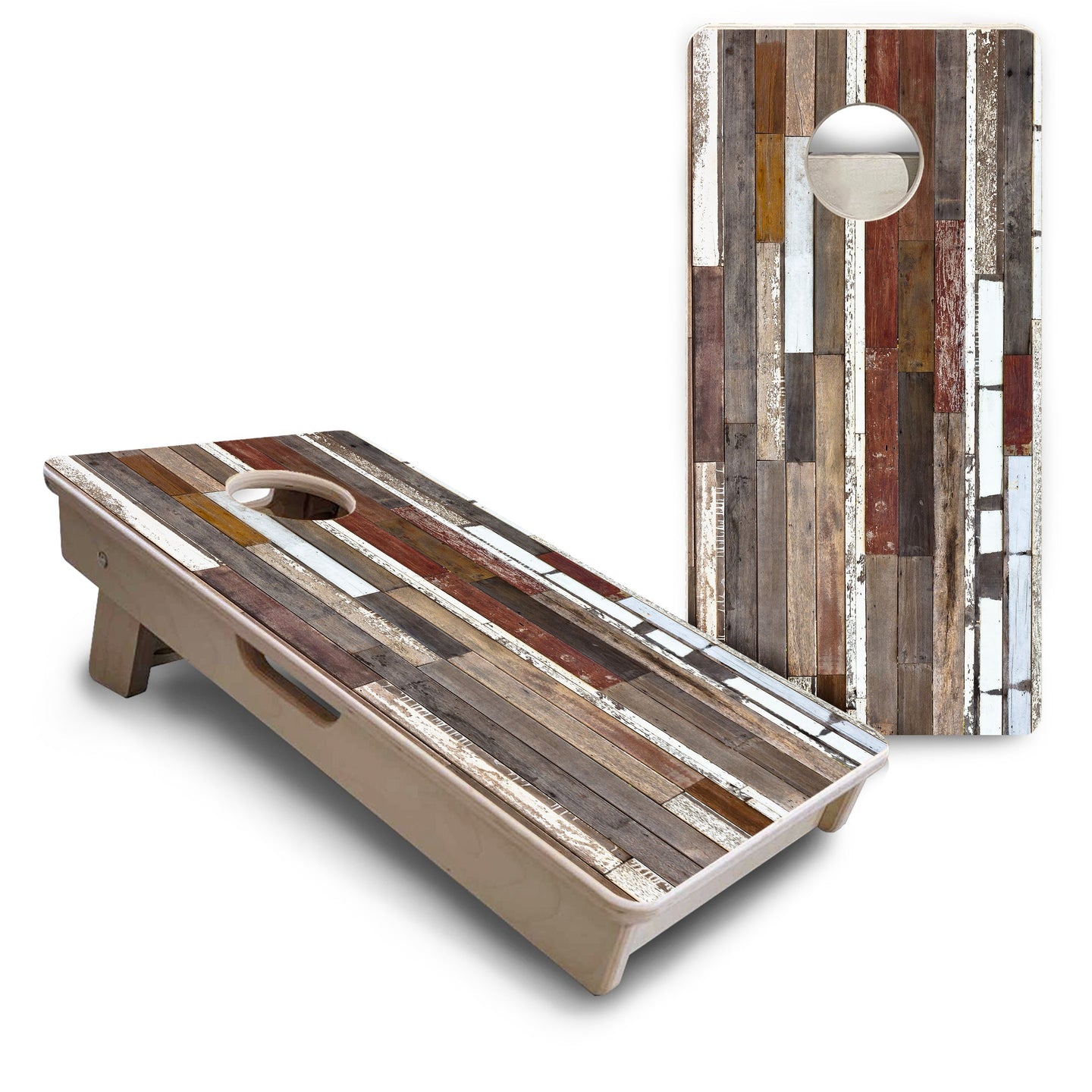 Mini Cornhole Boards - Colorful Planks