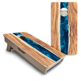 Mini Cornhole Boards - Live Edge River