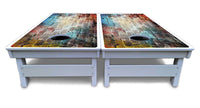 Colorful Brick Cornhole Boards - All Weather Series