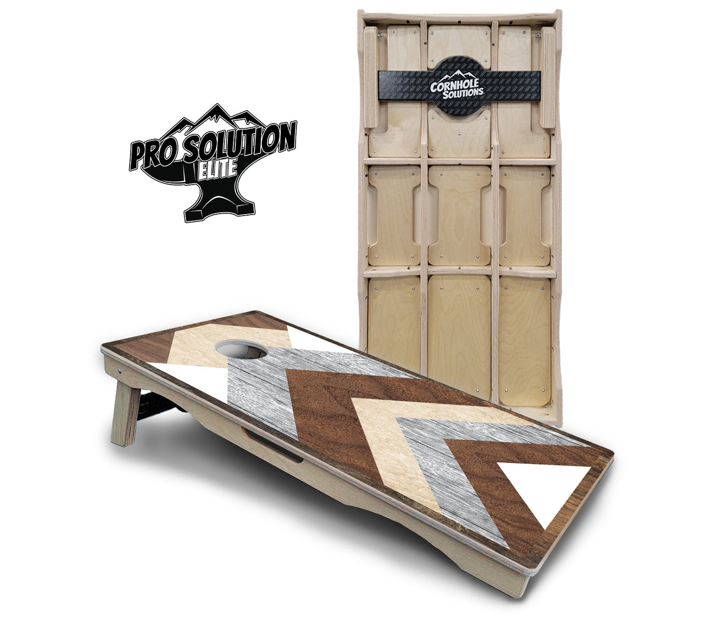 Pallet Wood Cornhole Board - Pro Solution Elite Series