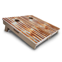 Mini Cornhole Boards - Rustic Tin Roof