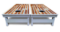 Rustic Tin Roof Cornhole Boards - All Weather Series
