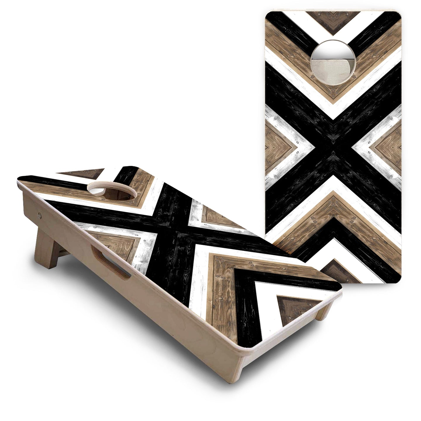 Mini Cornhole Boards - X Pattern