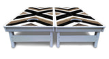 X Pattern Cornhole Boards - All Weather Series