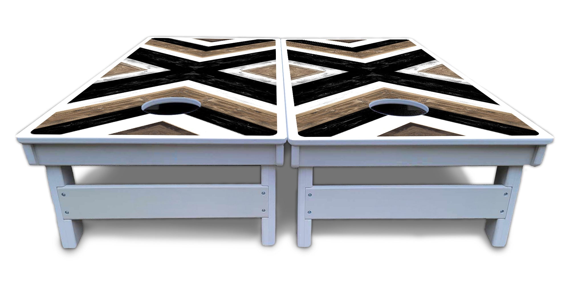 X Pattern Cornhole Boards - All Weather Series