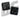 BG Cornhole 2026 Multiple Bag Models "Toss Sauce Whiteout and Blackout" Collab - ACL Pro Stamped Cornhole Bags - SET OF 4 BAGS