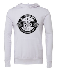 BG Cornhole Circle Logo Unisex Fleece Hoodie - Multiple Colors