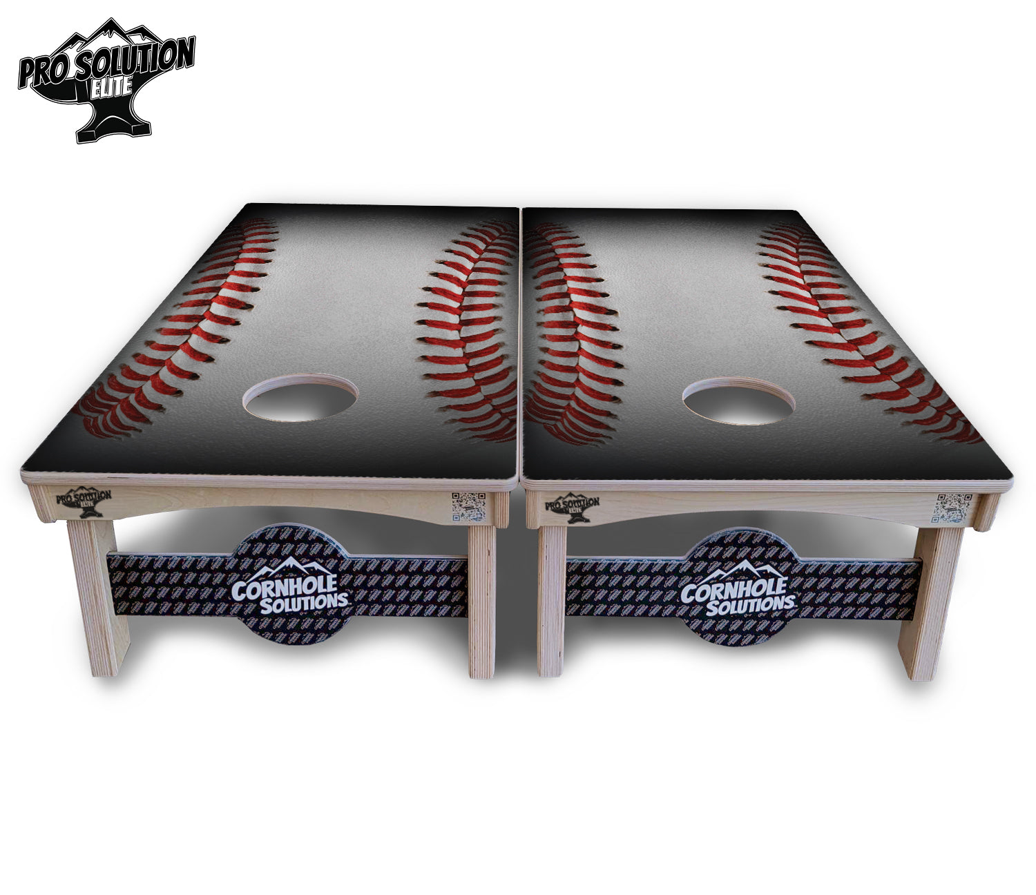 Baseball Cornhole Boards - Pro Solution Elite Series