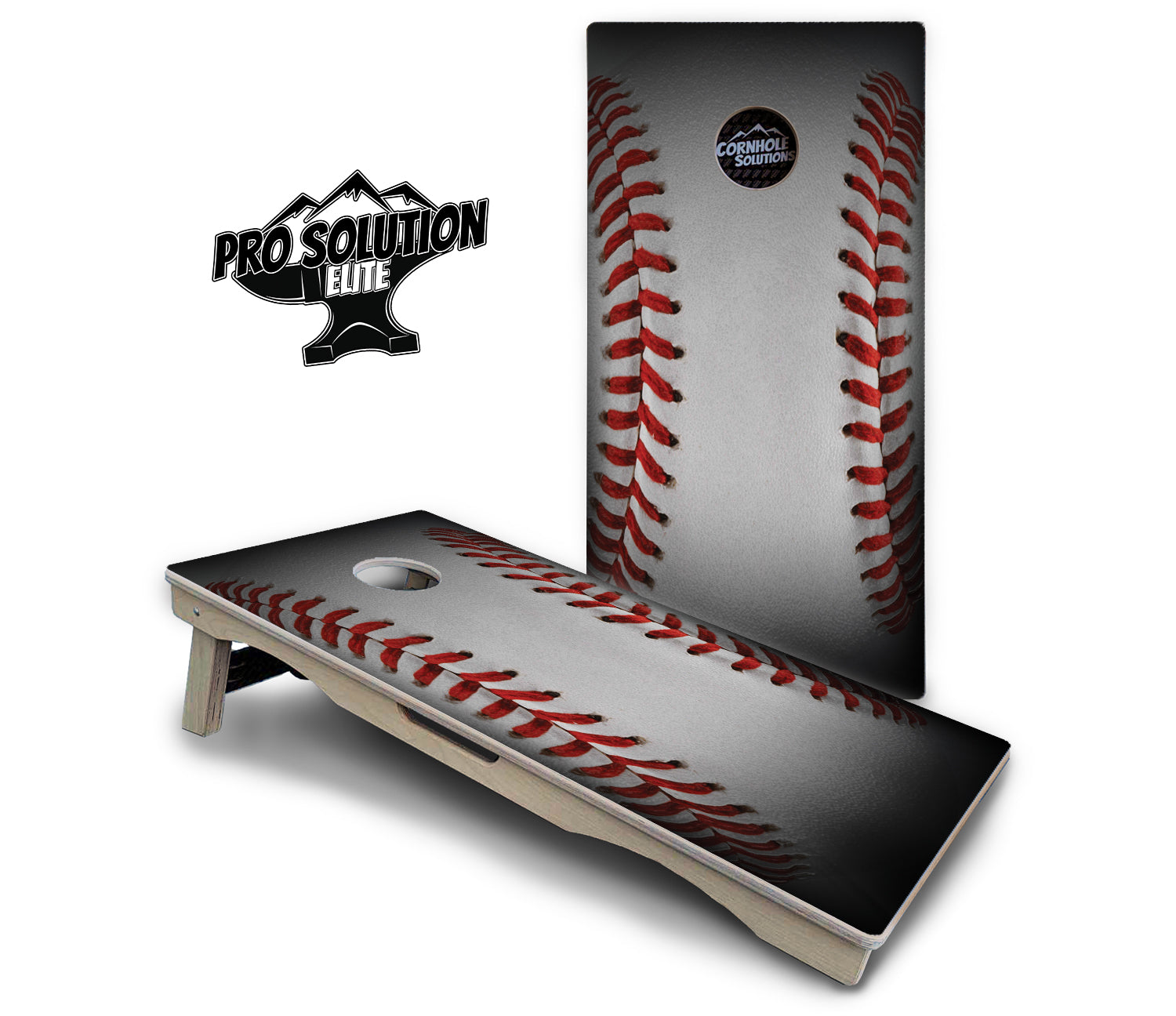 Baseball Cornhole Boards - Pro Solution Elite Series