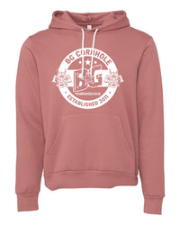 BG Cornhole Circle Logo Unisex Fleece Hoodie - Multiple Colors