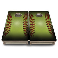 Mini Cornhole Boards - Softball