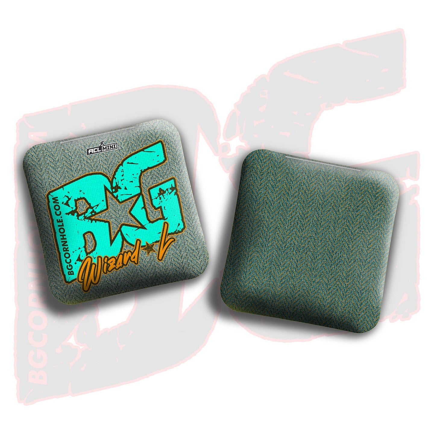 BG Cornhole 2025 BG Wizard L 4" Mini Cornhole Bags - “Colormatch” - Set of 4 Bags