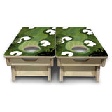 Mini Cornhole Boards - Golf Course