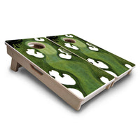 Mini Cornhole Boards - Golf Course