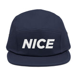 NICE Throw Shop 5 Panel Cap (Embroidered) – Multiple Colors