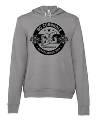 BG Cornhole Circle Logo Unisex Fleece Hoodie - Multiple Colors