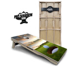 Golf Course Sunset Cornhole Boards - Pro Solution Elite Series