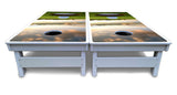 Golf Course Sunset Cornhole Boards - All Weather Series