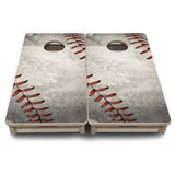 Mini Cornhole Boards - Worn Baseball & Glove