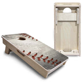 Mini Cornhole Boards - Worn Baseball & Glove