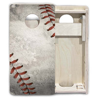 Mini Cornhole Boards - Worn Baseball & Glove