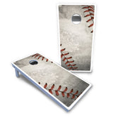 Worn Baseball & Glove Design Cornhole Boards - All Weather Series