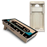 Mini Cornhole Boards - Cassette Tape