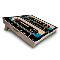 Mini Cornhole Boards - Cassette Tape