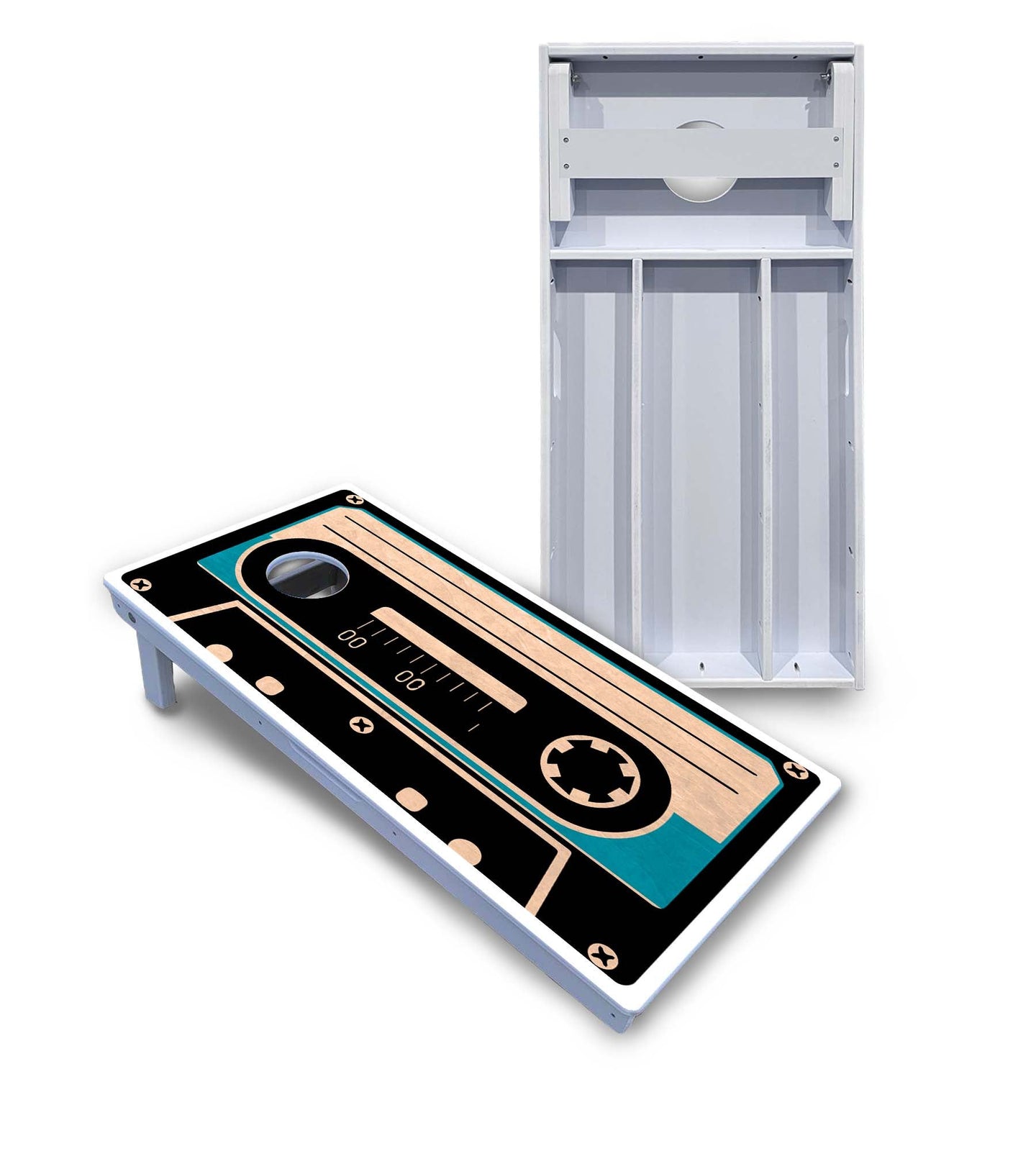 Cassette Tape Cornhole Boards - All Weather Series