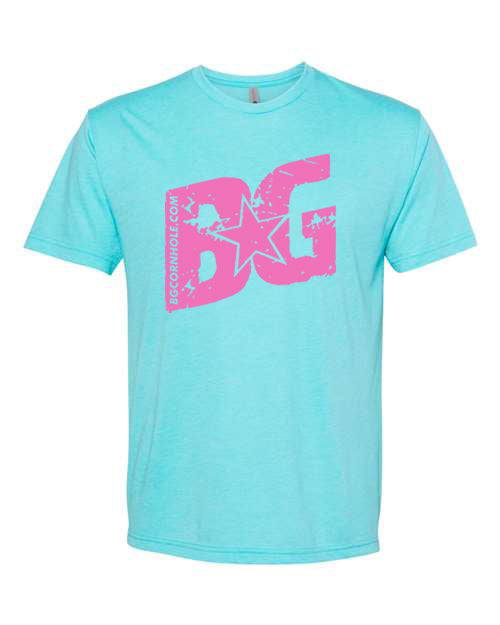BG Cornhole Miami Vice - Unisex Tri-Blend Tee