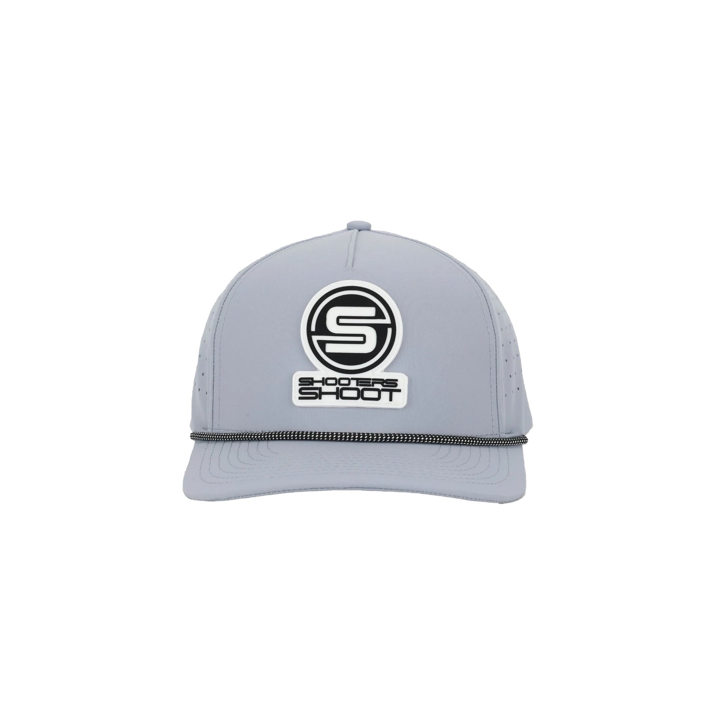 Killshots Cornhole 5 Panel Snap-Back Rope Hat - Rubber Patch