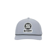 Killshots Cornhole 5 Panel Snap-Back Rope Hat - Rubber Patch