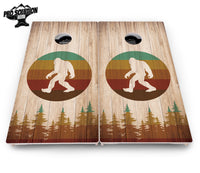 Bigfoot Circle Cornhole Boards - Pro Solution Elite Series