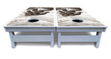 Bigfoot Whitewash Cornhole Boards - All Weather Series