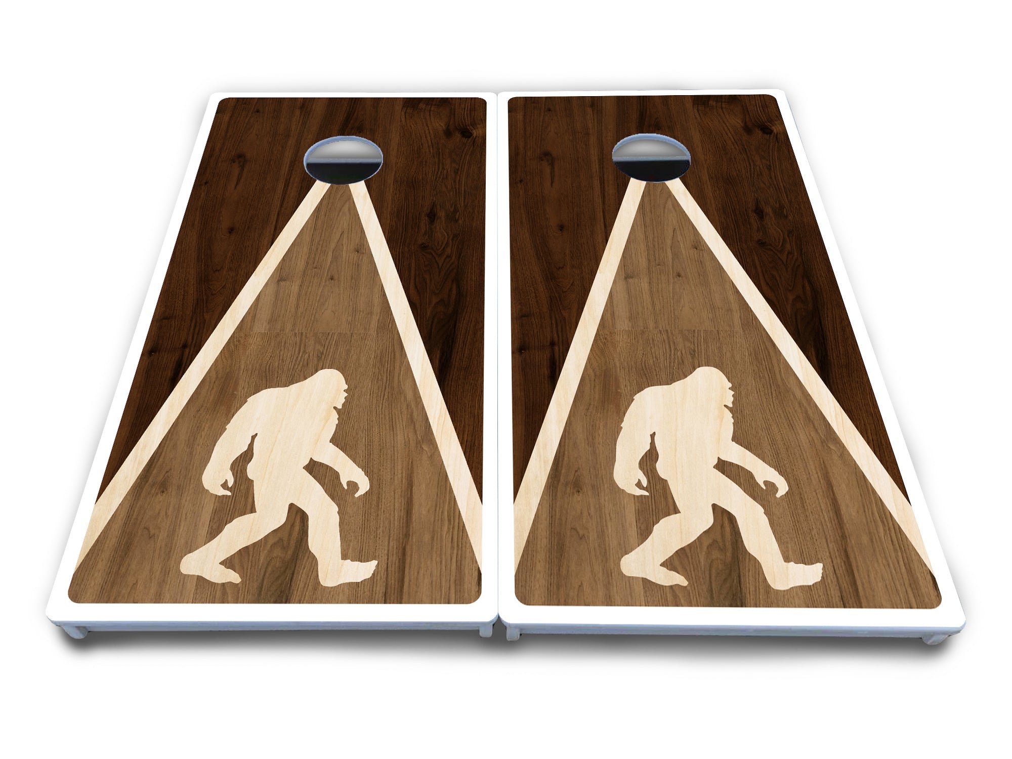 Bigfoot Triangle Cornhole Boards - All Weather Series