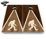 Bigfoot Triangle Cornhole Boards - Pro Solution Elite Series