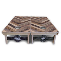 Herringbone Cornhole Boards - Professional Tournament Series